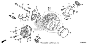 Cylinder Head Cover Schematic