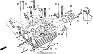 Cylinder Head Schematic