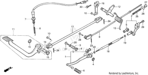 Vt1100c Pedal 95-96 Schematic