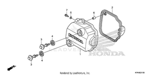 Cylinder Head Cover Schematic
