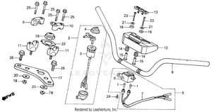 Handlebar + Top Bridge Schematic