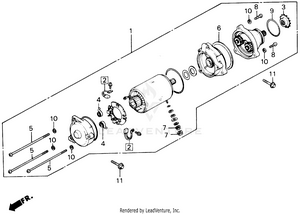Starter Motor Schematic