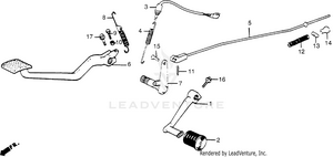 Vt500ft Brake Pedal + Gearshift Pedal Schematic