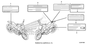 Caution Labels Schematic