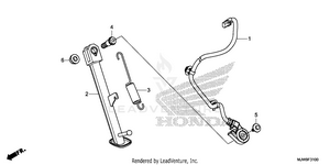 Side Stand Schematic