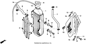 Radiator 85-87 Schematic