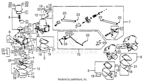 Carburetor Components Schematic