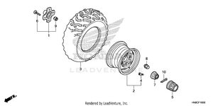 Rear Wheel Schematic