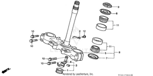 Steering Stem Schematic