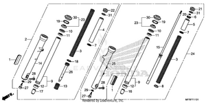 Front Fork (2) Schematic