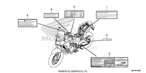 Caution Labels Schematic
