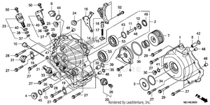 Right Crankcase Cover Schematic