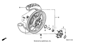 Rear Wheel Schematic