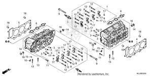 Cylinder Head Schematic