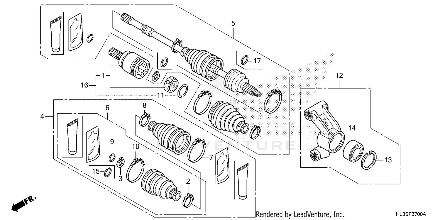 REAR KNUCKLE@REAR        DRIVESHAFT