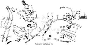 Handlebar 84-85 Schematic