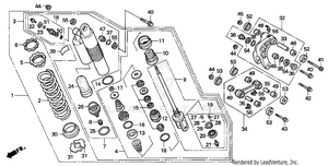 Rear Shock Absorber Schematic