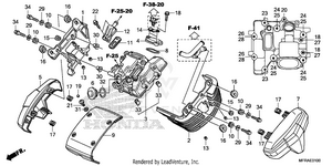 Front Cylinder Head Cover Schematic