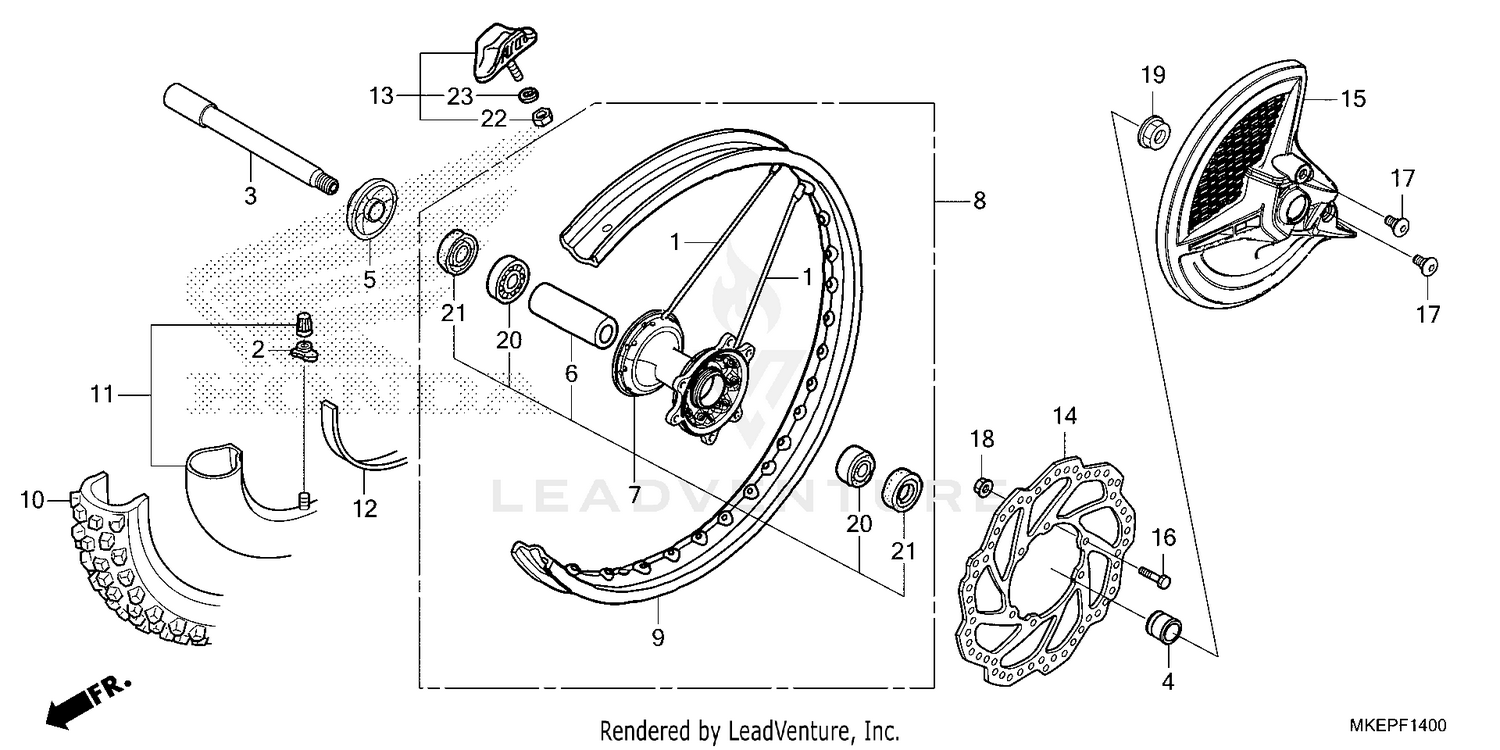 FRONT WHEEL