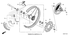 Front Wheel Schematic