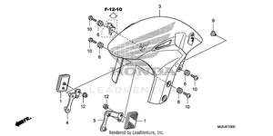 Front Fender Schematic