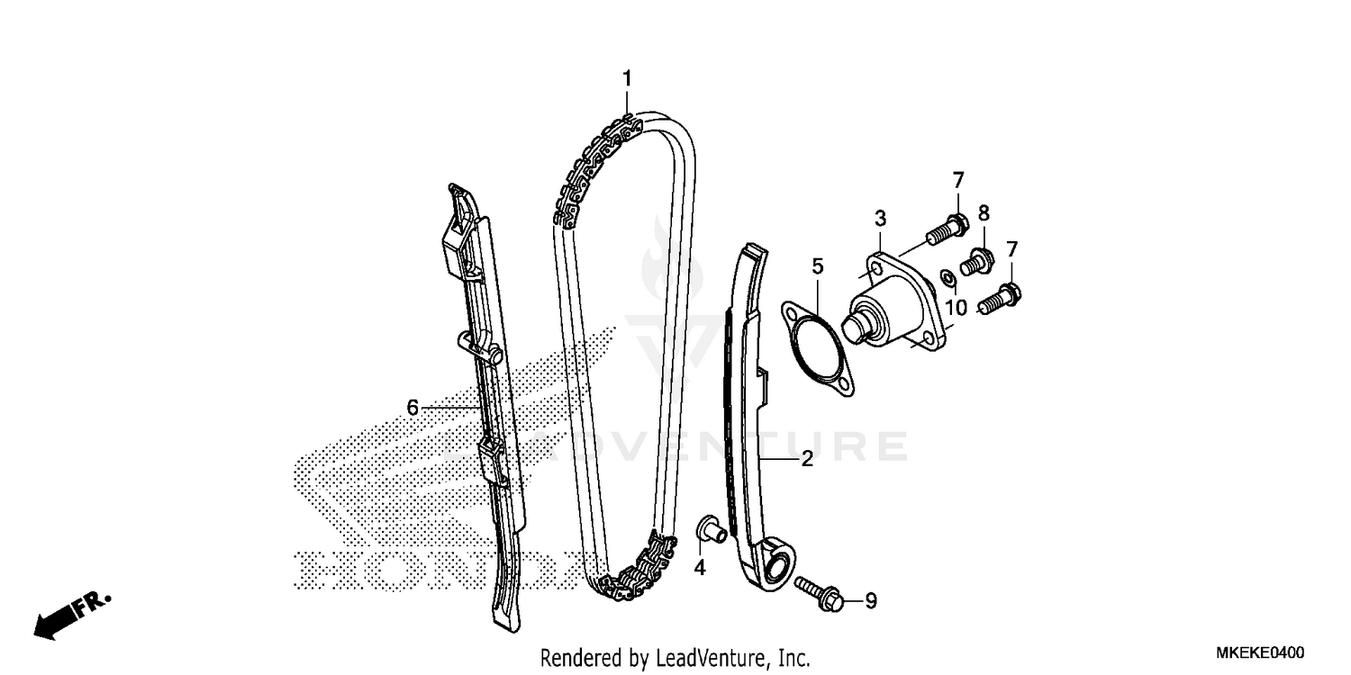 CAM CHAIN@TENSIONER