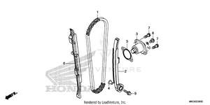 Cam Chain@tensioner Schematic