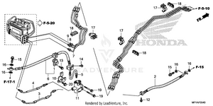 Brake Line (abs) Schematic