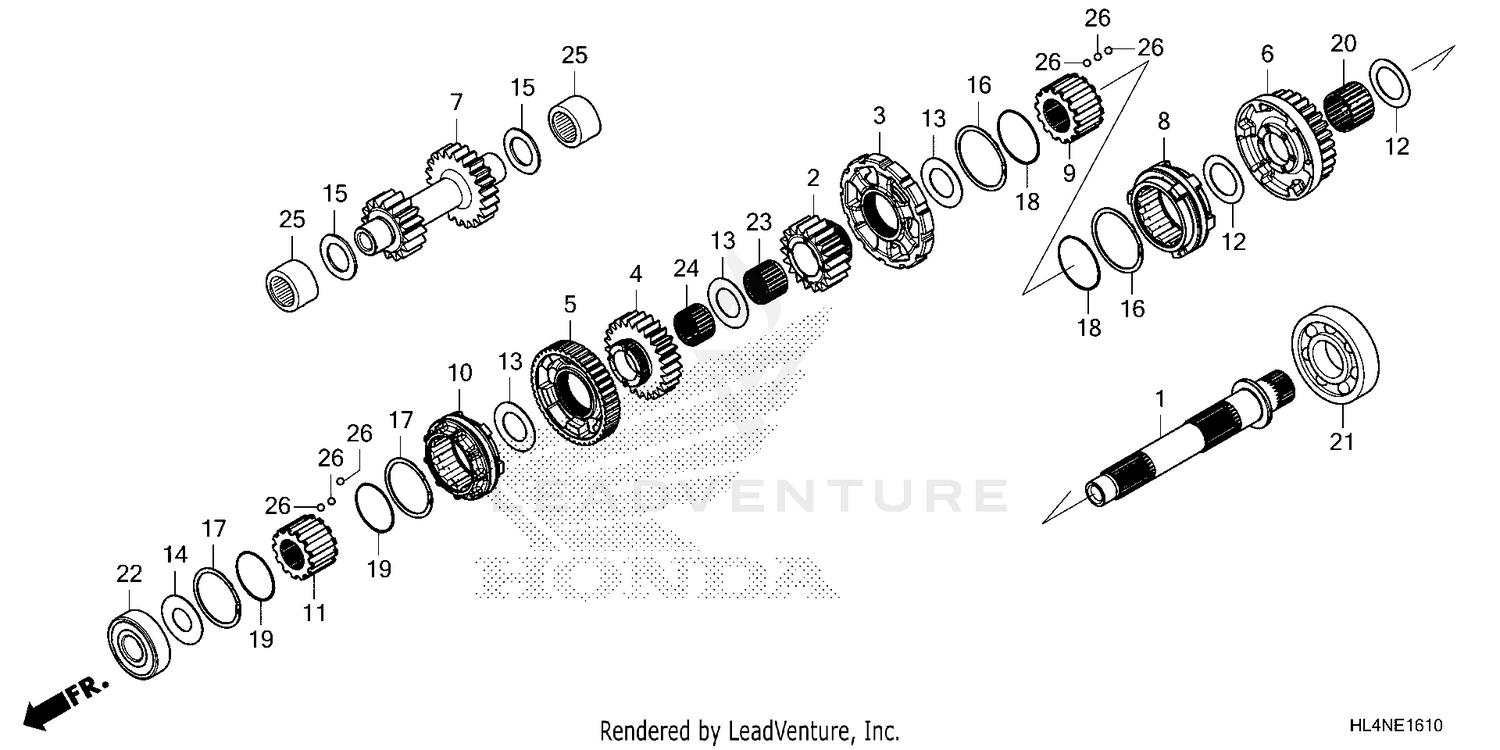 FINAL DRIVE SHAFT