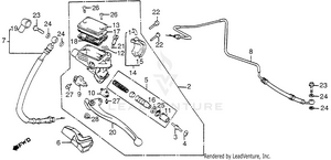 Clutch Master Cylinder Schematic