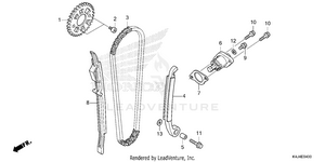 Cam Chain@tensioner Schematic