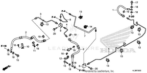 Brake Pipe Schematic