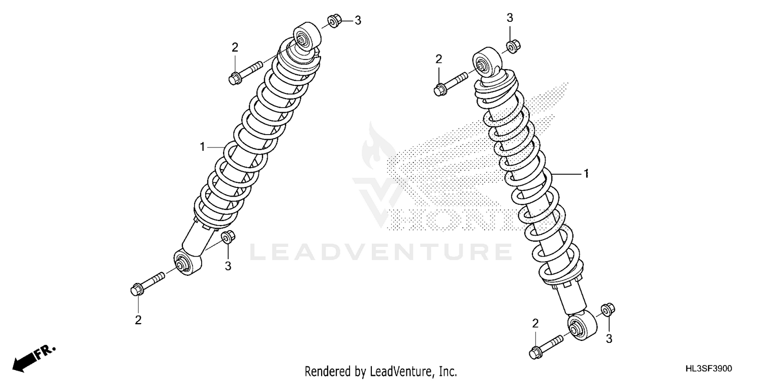 REAR SHOCK ABSORBER