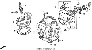 Cylinder Head Schematic