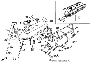 Fuel Tank + Carrier Schematic