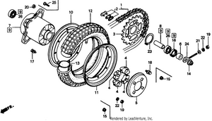 Rear Wheel Schematic