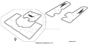 Deluxe Saddlebag Trunk   Mat Set (1) Schematic
