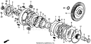 Clutch 88-93 Schematic