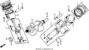 Crankshaft + Piston Schematic