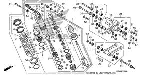 Rear Shock Absorber Schematic