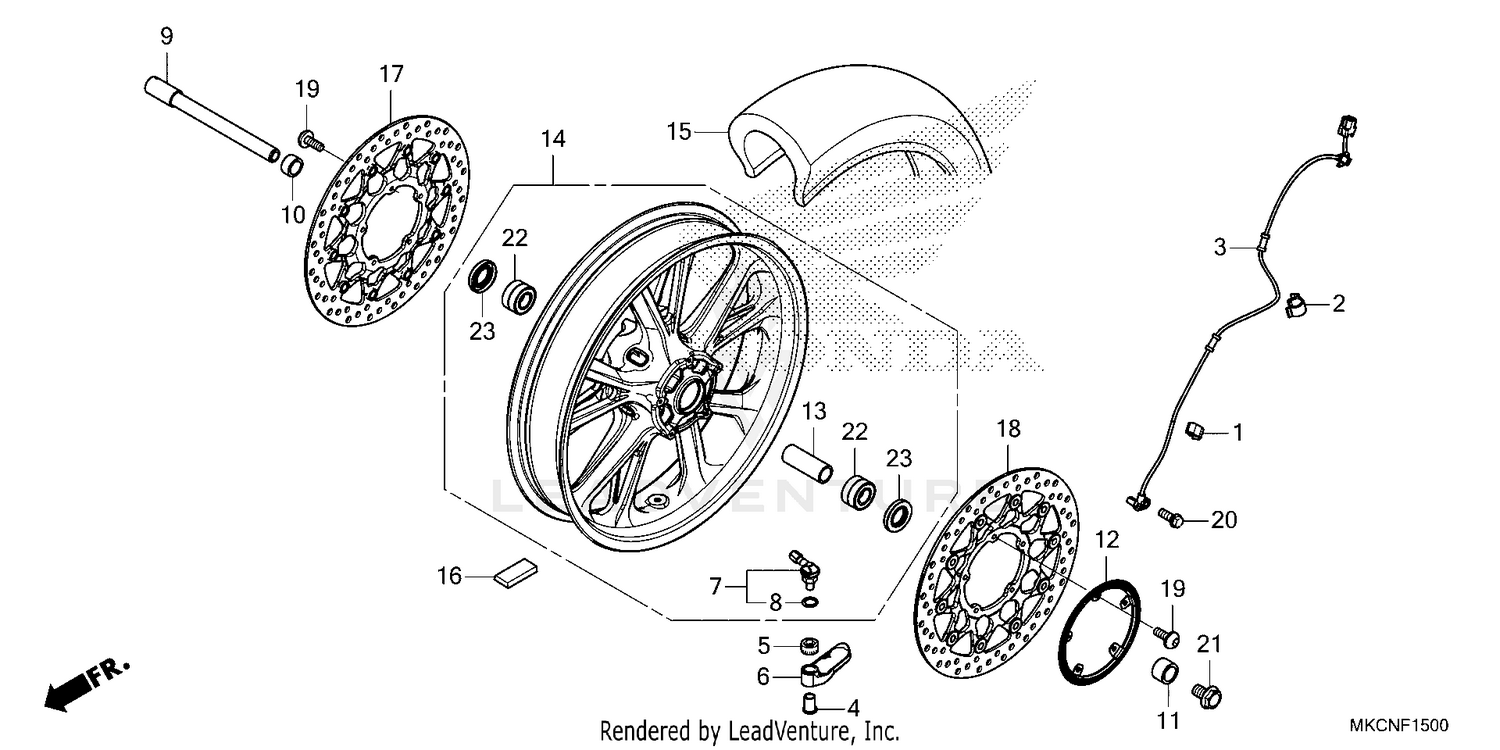 FRONT WHEEL