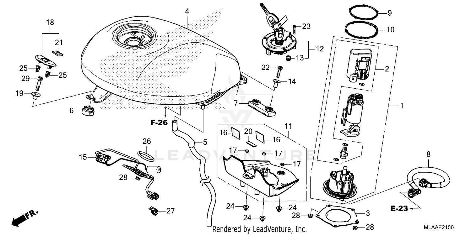 FUEL TANK@FUEL PUMP