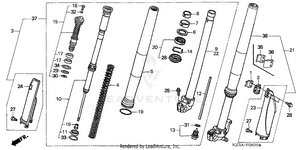Front Shock Absorber Schematic