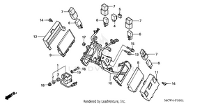 Cowl Stay (abs) Schematic