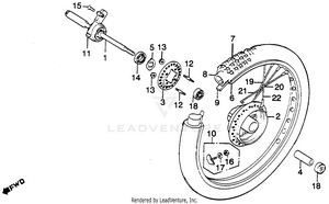 Front Wheel Schematic