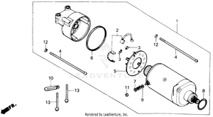 Starter Motor Schematic