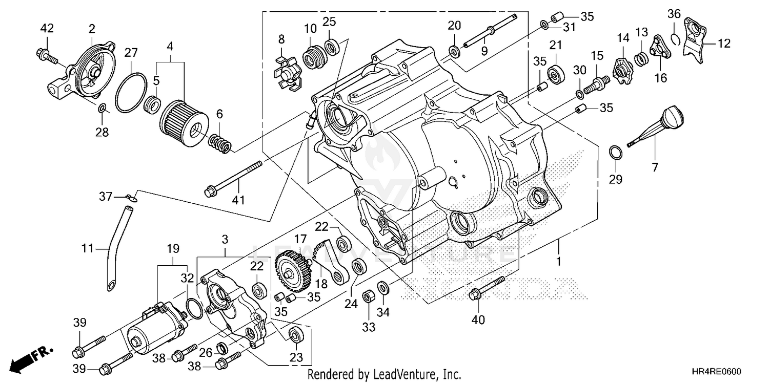 FRONT CRANKCASE COVER