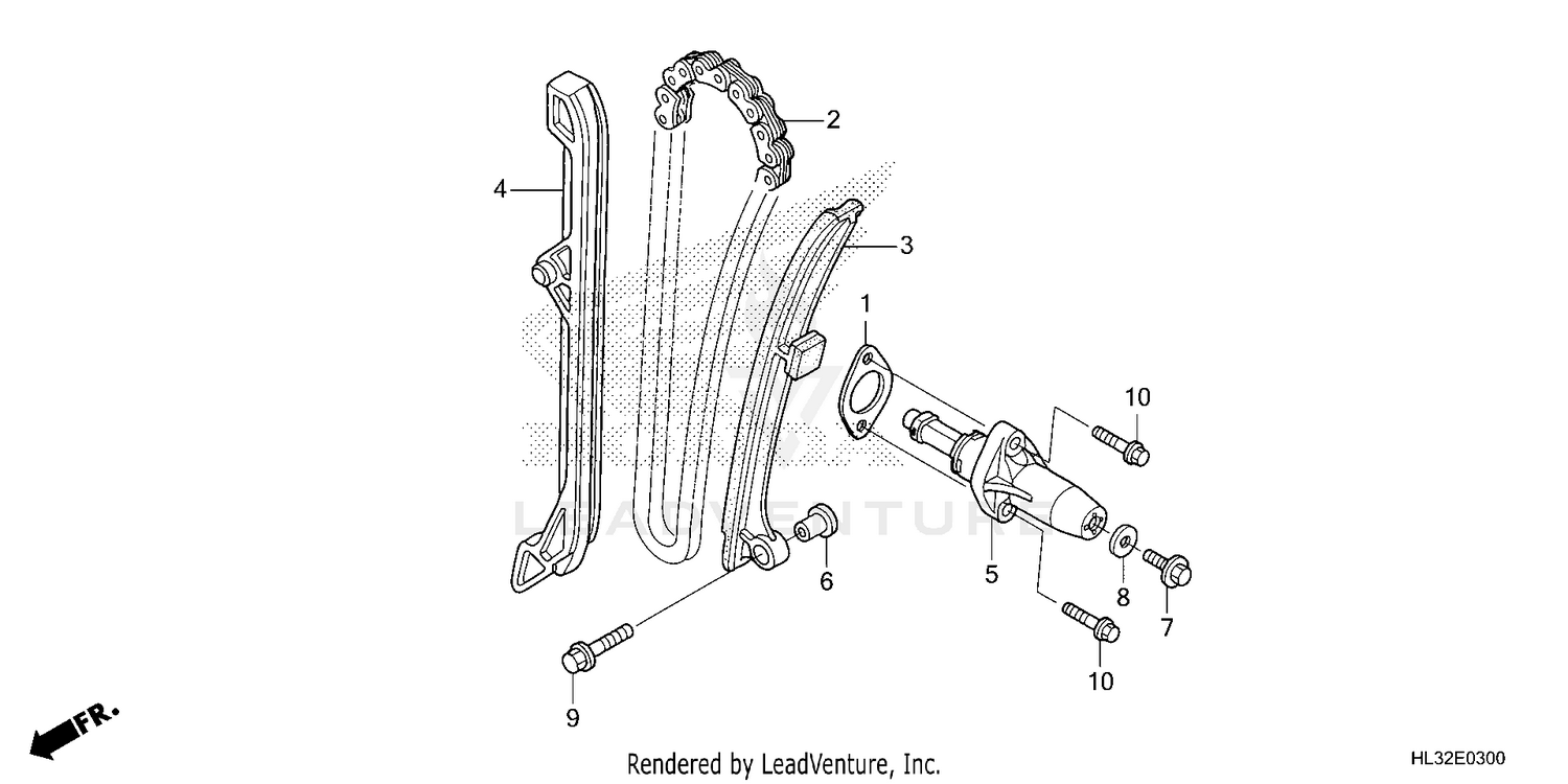CAM CHAIN@TENSIONER