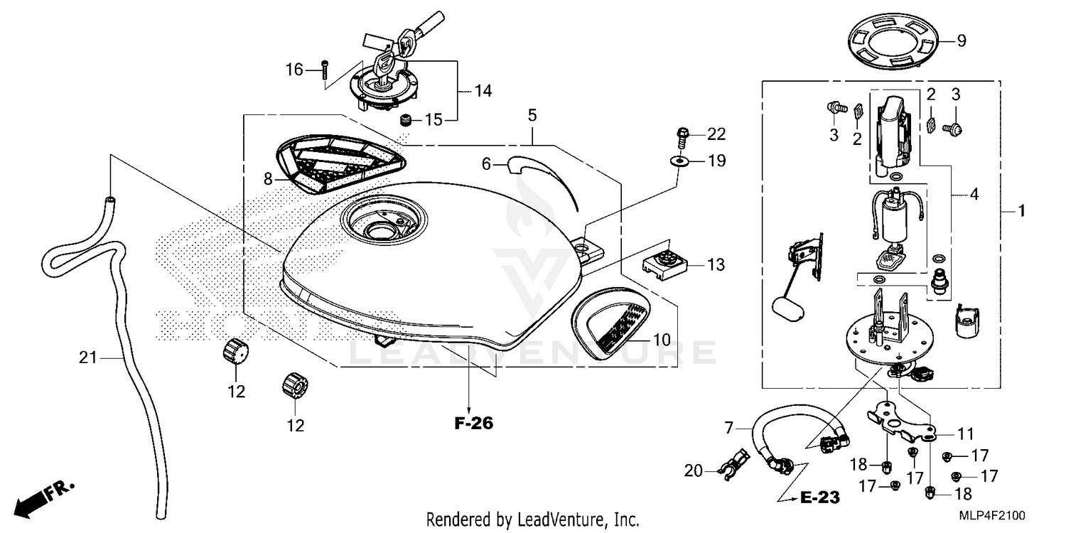 FUEL TANK@FUEL PUMP      (CL500A'23/'24)
