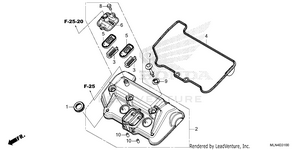Cylinder Head Cover Schematic